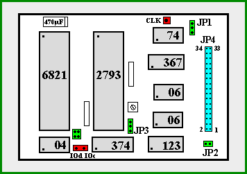 Floppy Control Board layout