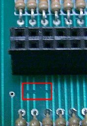 open traces on a board