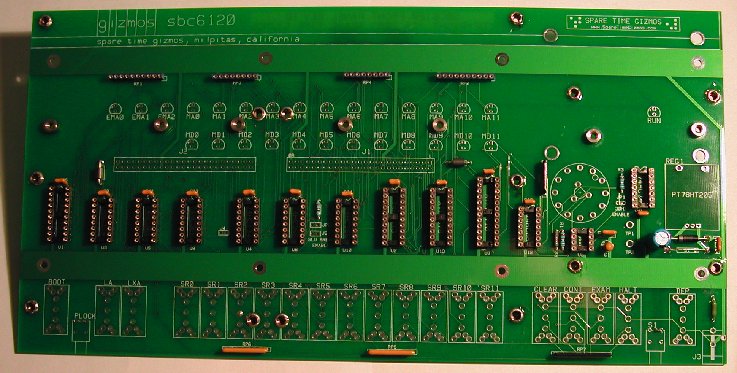 FP6120 PCB assembly after step 2
