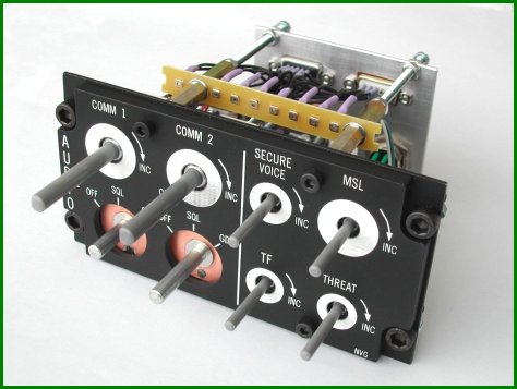 AUDIO1 panel wiring done