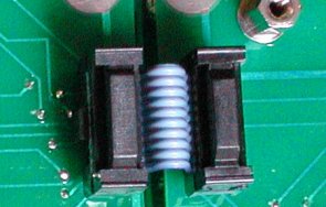 ribbon cable between the Demux/Mux board