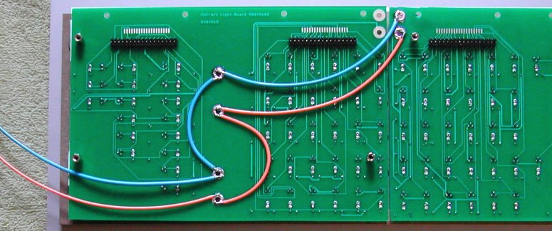 light mask power supply wiring