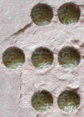 MDF light mask rear side