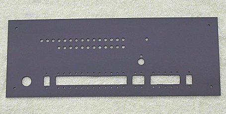 the aluminium plate