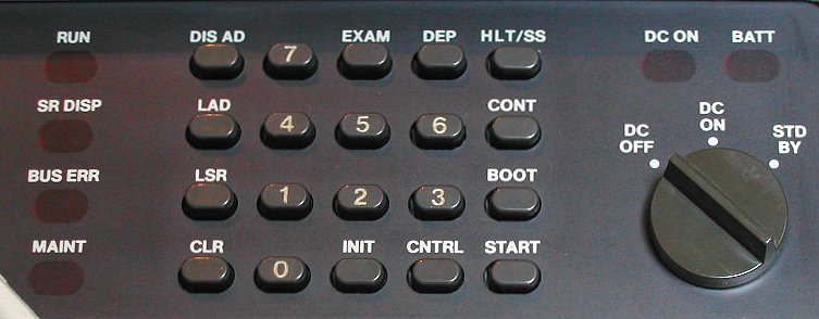 PDP-11/34A KY11-LB system console