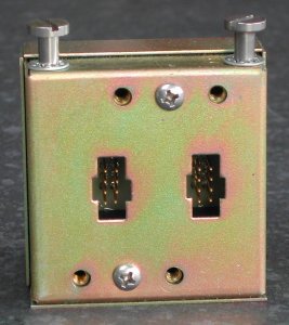 SDI cable connection box - rear