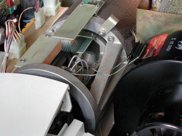 RK05f drive - heads unlocked