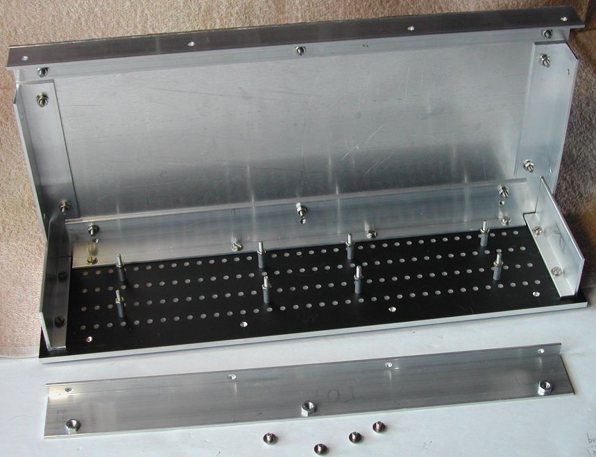 "L"-profiles mounted