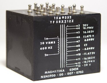 400 Hz transformer (experimental)